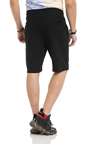 313uoj cs6l.jpg Cipo & Baxx Herren Shorts CK271 - Kurze Sweat-Pants für den Sommer Freizeitgebrauch mit Comfort-Funktionen