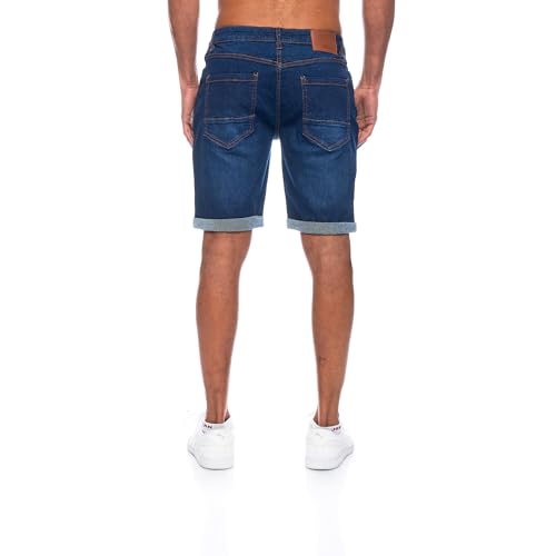 3169nam5jul.jpg JEELSlim-Fit Jeans-Shorts für Herren - Basic Washed OEKO-TEX STANDARD 100 - Stretch-Hose - 5-Taschen-Design - Kurze Hose