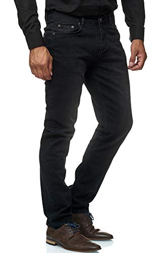319qkjisjvl.jpg JEEL Herren-Jeans Regular-Fit Straight-Cut Stretch Jeans-Hose Basic Washed - Modelesstürmerovaすぎates,etaschens.*,Stretch
