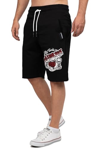 31fkxuzlscl.jpg Cipo & Baxx Herren Shorts – Stylische Sommer-Shorts für Freizeit & Strand | Bequeme Elastischer Bund & Taschen | Print o