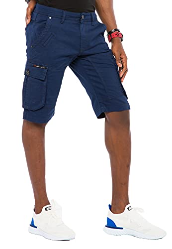 31i1powmd1s.jpg Cipo & Baxx Herren Jeans Shorts Premium Nieten Freizeit Hose