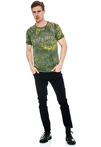 31nqvucg81l.jpg Rusty Neal Herren Printed Tee Shirt Stretch Baumwolle Kurzarm Regular Fit S M L XL XXL 3XL 228
