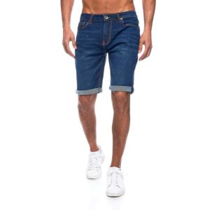JEELSlim-Fit Jeans-Shorts für Herren - Basic Washed OEKO-TEX STANDARD 100 - Stretch-Hose - 5-Taschen-Design - Kurze Hose