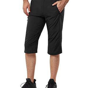 33,000ft Herren Stretch Kurze Wanderhose mit Viele Taschen UPF 50+ für Outdoor Aktivitäten 33,000ft Herren Light Radho