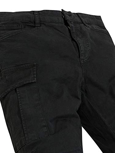 31jjpc8pi8l.jpg Yazubi Jayden Herren Cargo Hose Baumwoll Cargo Jeans Trendige BaumwollenzugestellComfortable und SpielendraftigGrosse 32