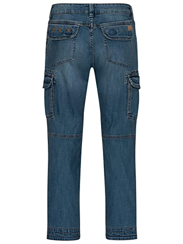 31lh4bmxeal.jpg Timezone Herren Benitotz Cargohose für Outdoor-Aktivitäten mit vielen Taschen und bequemer Passform