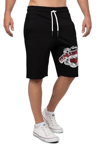 31nmxmiddol.jpg Cipo & Baxx Herren Shorts – Stylische Sommer-Shorts für Freizeit & Strand | Bequeme Elastischer Bund & Taschen | Print o