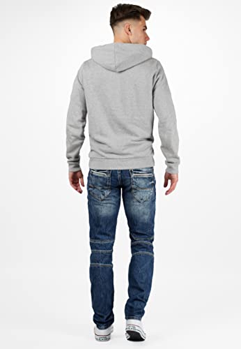 31nobznc6tl.jpg Cipo & Baxx Herren Stylische Freizeitjeans im Bikerstyle – Regular Fit oder Slim Fit | Stone Washed Denim mit Ziernähten