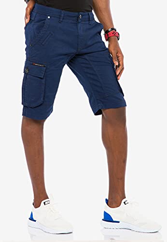 31qt chhb1s.jpg Cipo & Baxx Herren Jeans Shorts Premium Nieten Freizeit Hose