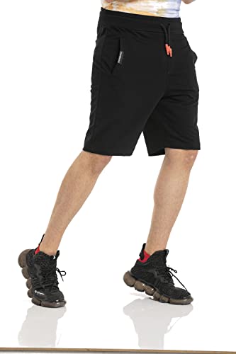 31qa6nner1l.jpg Cipo & Baxx Herren Shorts CK271 - Kurze Sweat-Pants für den Sommer Freizeitgebrauch mit Comfort-Funktionen