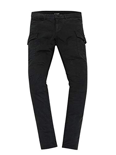 31txrtfgfql.jpg Yazubi Jayden Herren Cargo Hose Baumwoll Cargo Jeans Trendige BaumwollenzugestellComfortable und SpielendraftigGrosse 32