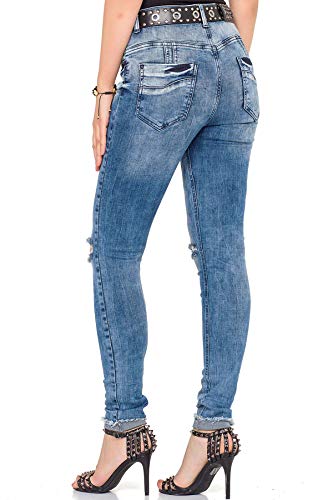410lfedyhxl.jpg Cipo & Baxx Damen Jeanshose CoreANO Rheintal Fit setSearchbegriffe | Cipo & Baxx Damen Jeanshose Stretch Comfort Highri