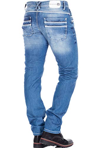 411h9kaiyl.jpg Cipo & Baxx Jeans Regular Fit - Blau für Männer - Comfortable Jeans -größe 32×34