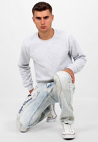 41cauf36xml.jpg Cipo & Baxx Herren Jeans – Stylische Regular-Fit Denim mit Stone-Washed-Design | Bequeme & modische Jeans für Alltag & F