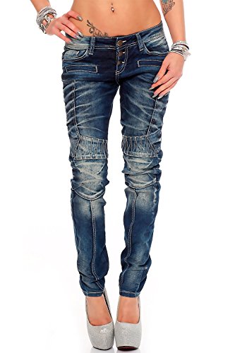 41fvcvyvunl.jpg Cipo & Baxx Damen Jeans Comfortable Stretch Fit W28/L32