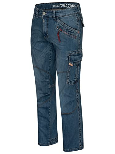 41gc5sj4bml.jpg Timezone Herren Benitotz Cargohose für Outdoor-Aktivitäten mit vielen Taschen und bequemer Passform