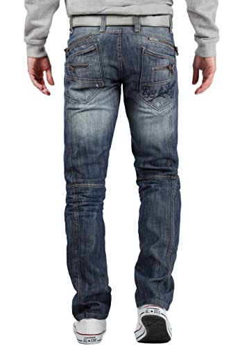 41irko5wznl.jpg Cipo & Baxx Jeans Herren Regular-Straight Fit Kontrastnaht Pants füractive Hip-BeForever Comfortable Stretch Jeans Regul