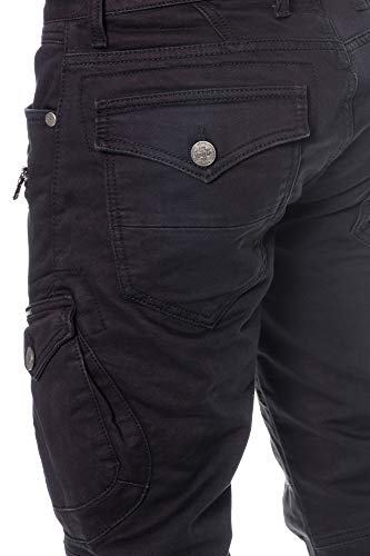 41jkxjj sdl.jpg Cipo & Baxx Herren Cargo Jeans Hose mit zahlreichen Taschen und einerFashionable Design | Cipo & Baxx Herren Cargo Jean