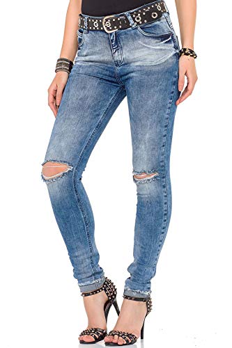 41nvubyplcl.jpg Cipo & Baxx Damen Jeanshose CoreANO Rheintal Fit setSearchbegriffe | Cipo & Baxx Damen Jeanshose Stretch Comfort Highri