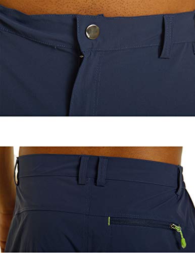 41brccm u9l.jpg KEFITEVD Herren Schnelltrocknend Outdoor Hose Mit Viele Taschen Sommer Shorts Atmungsaktiv Stretch Capri Radhose