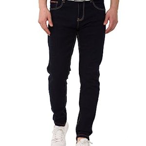 Cipo & Baxx Herren Jeanshose Slim Fit Stretch Denim Hose für aktive Männer in der Stadt und beim Training Stretch Techno