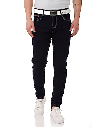 41kzs2ij0nl.jpg Cipo & Baxx Herren Jeanshose Slim Fit Stretch Denim Hose für aktive Männer in der Stadt und beim Training Stretch Techno