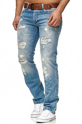 41m1lbpol3l 1.jpg Redbridge Jeans HerrenDestroyed Denim Jeanshosen Regular Fit RB-157 RB-162 RB-171