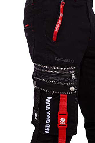 41msofgz64l 1.jpg Cipo & Baxx Herren Jogginghose Extravagant StretchassertEquals, Trendig Comfort Cipo & Baxx Herren Jogginghose Extravag
