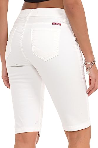 41nrnqxk00l.jpg Cipo & Baxx Damen Shorts Chino Bermuda Kurzehosen -Comfortable und elegante Sommerkargo für aktive Frauen -Lotto: 28x126