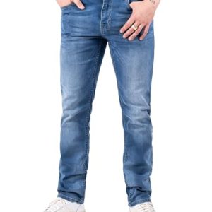Home Stretch Herrenjeans | Bequeme und vielseitige Denim Hose für Männer | Ideal für Alltag, Arbeit und Freizeit - Stretch Je