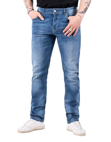 41nrdrwpkol.jpg Stretch Herrenjeans | Bequeme und vielseitige Denim Hose für Männer | Ideal für Alltag, Arbeit und Freizeit - Stretch Je