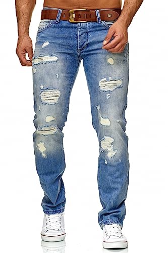 41s3ogkrjfl 1.jpg Redbridge Jeans HerrenDestroyed Denim Jeanshosen Regular Fit RB-157 RB-162 RB-171
