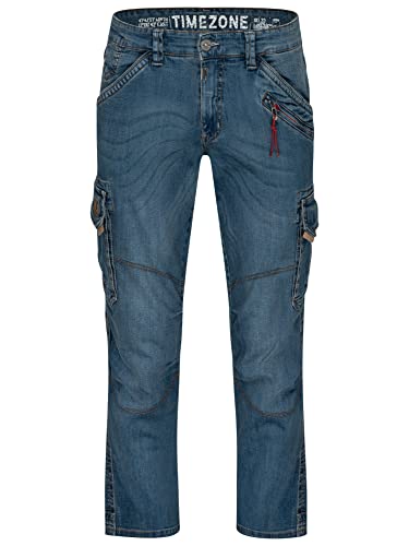 41tmy7ol3il.jpg Timezone Herren Benitotz Cargohose für Outdoor-Aktivitäten mit vielen Taschen und bequemer Passform