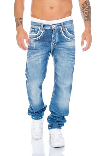 41v7oopbtal.jpg Cipo & Baxx Herren Jeans Hose Modern Comfort Fit fürcomfortable Alltagsbekleidung