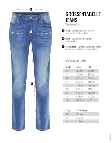 41vkr3ib4ul.jpg Stretch Herrenjeans | Bequeme und vielseitige Denim Hose für Männer | Ideal für Alltag, Arbeit und Freizeit - Stretch Je