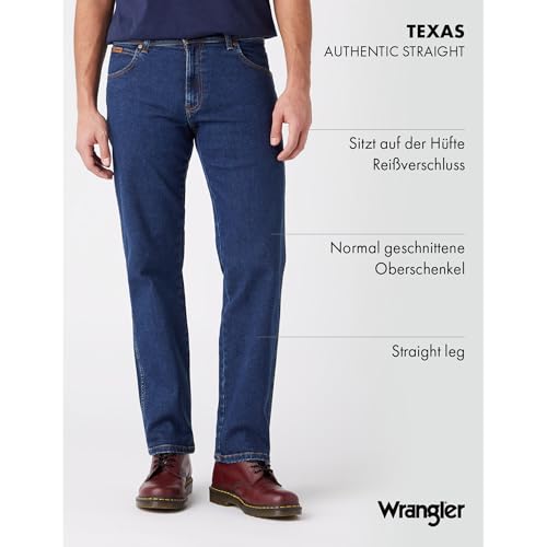 41x15e0ngbl.jpg Wrangler Herren Texas Jeans Stretch Comfort Fit Trendig Skinny Jeans | Wrangler Herren Texas Jeans DuraleATHER Stärke u