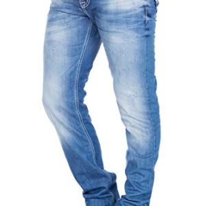 Home Cipo & Baxx Jeans Regular Fit - Blau für Männer - Comfortable Jeans -größe 32×34