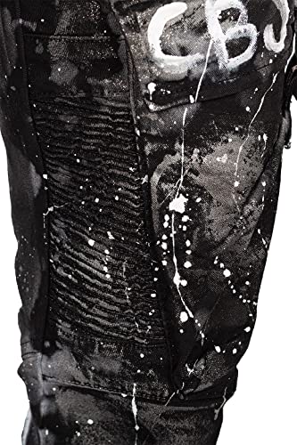 513wm0tpzql.jpg Cipo & Baxx Herren Jeans – Stylische Denim-Mode mit hohem Markanten Design |Regular & Slim Fit für Männer | Biker & Carg