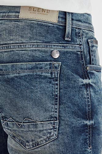 51898hcprul.jpg Denon Herren Jeans Shorts - Kurze Stretch Denim Hose Regular Fit Trendig und Komfortabel