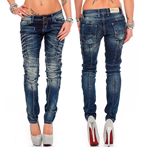 51fkj6izqzl.jpg Cipo & Baxx Damen Jeans Comfortable Stretch Fit W28/L32