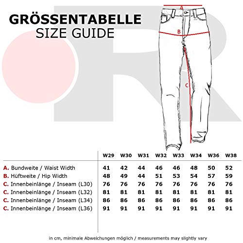 51ikd2q661l 1.jpg Reslad Jeans Herren Slim Fit Stretch-Denim Hose RS-2063 - Mode für Männer der modernen Schranke