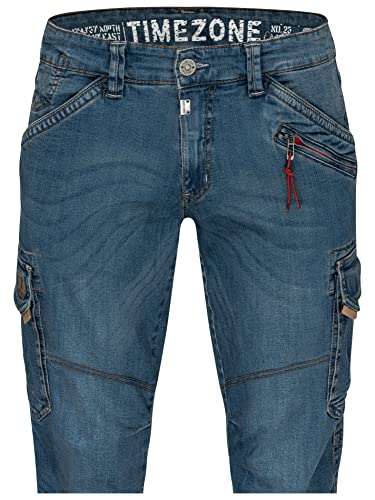 51kd7gef3rl.jpg Timezone Herren Benitotz Cargohose für Outdoor-Aktivitäten mit vielen Taschen und bequemer Passform