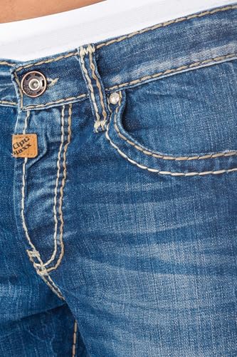 51nvc6ut7yl.jpg Cipo & Baxx Herren Jeans Hose mit Nähten für Aktive Männer im Urbanen AlltagComfortable Jeans Hose mit ModernemDesign un