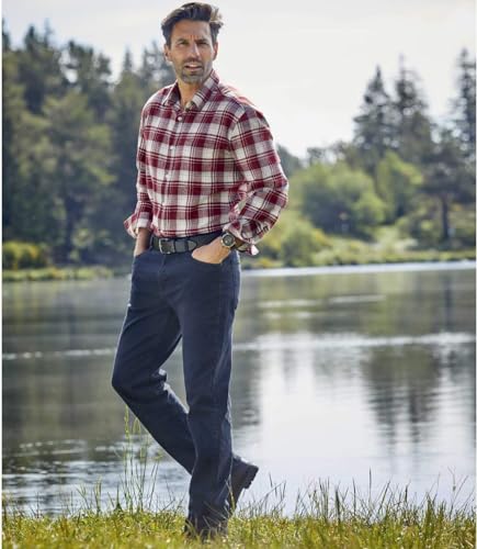 51qmmynqv9l.jpg ATLAS FOR MEN Regular Herrenjeans Stretch Gerader Schnitt Erhältlich in großen Größen