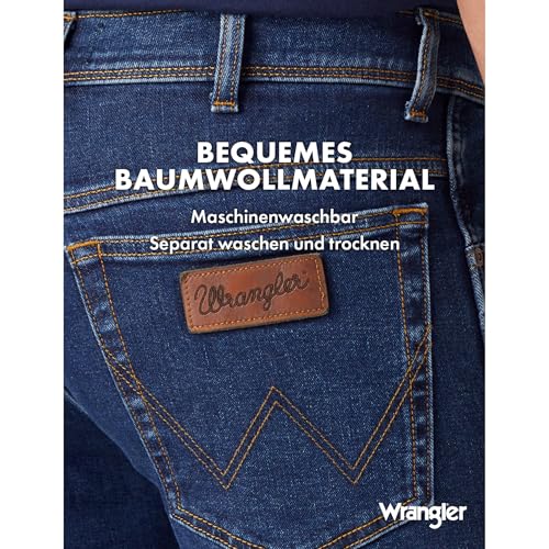 51seoe6ay2l.jpg Wrangler Herren Texas Jeans Stretch Comfort Fit Trendig Skinny Jeans | Wrangler Herren Texas Jeans DuraleATHER Stärke u