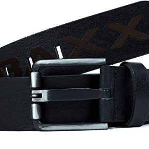 Cipo & Baxx Herren Echt-Leder Gürtel RBC by Ledergürtel Stoff - Modischer Ledergürtel für Männer, gerangerter Leder, gro
