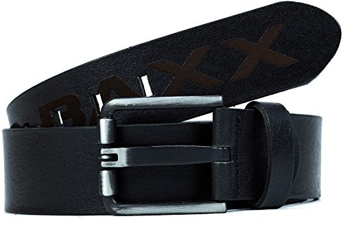 51u5qobac8l.jpg Cipo & Baxx Herren Echt-Leder Gürtel RBC by Ledergürtel Stoff - Modischer Ledergürtel für Männer, gerangerter Leder, gro