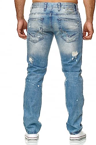 51vd7kwfkjl 1.jpg Redbridge Jeans HerrenDestroyed Denim Jeanshosen Regular Fit RB-157 RB-162 RB-171